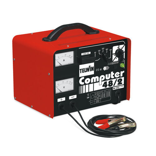 Batterieladegerät für die Fahrzeugindustrie - COMPUTER 48/2 - TELWIN - Desktop / tragbar / mit Flüssigelektrolyt