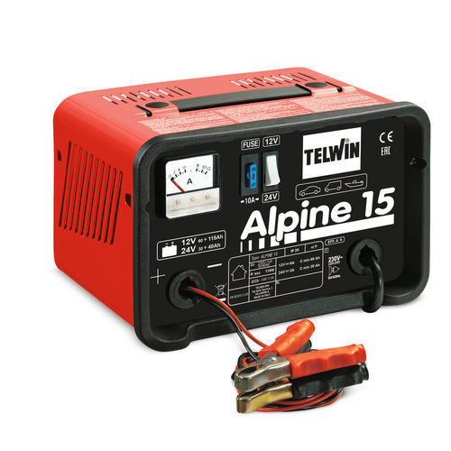 Tragbares Batterieladegerät - ALPINE 15 - TELWIN - mit Flüssigelektrolyt / für die Fahrzeugindustrie / einphasig