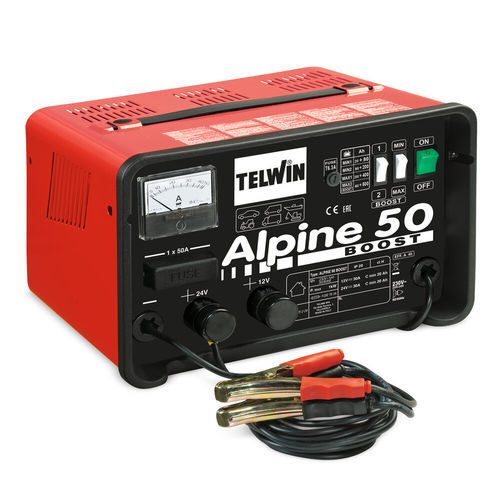 Batterieladegerät für die Fahrzeugindustrie - ALPINE 50 BOOST - TELWIN - tragbar / mit Flüssigelektrolyt / einphasig