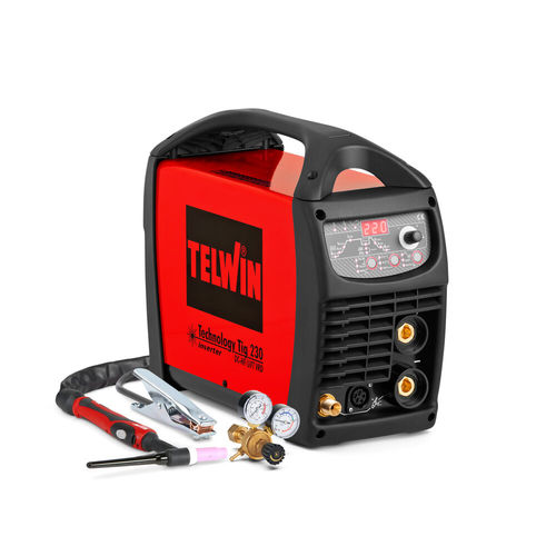 WIG-Schweißmaschine - TECHNOLOGY TIG 230 DC + ACC - TELWIN - Lichtbogen / Impuls / MMA