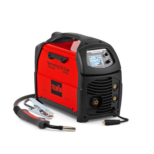 MIG-Schweißmaschine - TECHNOMIG 210 DUAL SYNERGIC - TELWIN - MAG / Lichtbogen / MMA