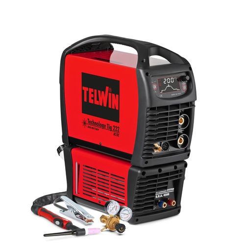 WIG-Schweißmaschine - TECHNOLOGY TIG 222 AC/DC AQUA - TELWIN - Lichtbogen / Impuls / MMA