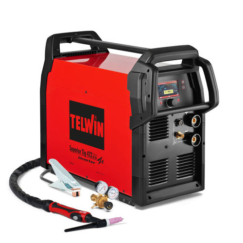 WIG-Schweißmaschine - SUPERIOR TIG 422 WAVE AC/DC + ACC - TELWIN - Lichtbogen / Impuls / MMA
