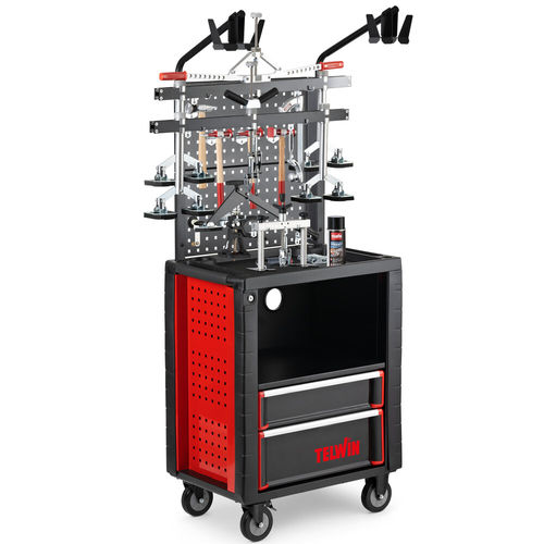 Karosserie-Reparatursystem / auf Wagen - 804737 - TELWIN - mit Schweißgerät