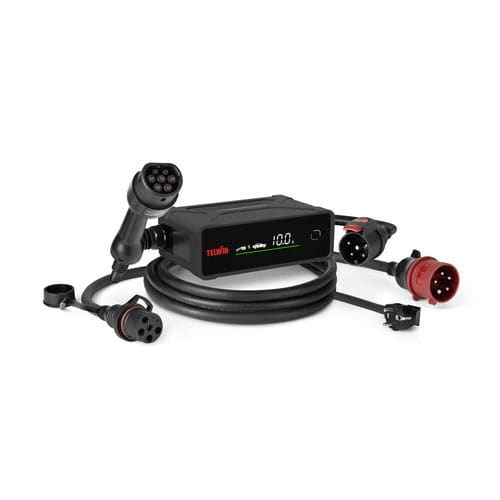 Ladestation für Elektrofahrzeug - MASTERCHARGE FLEX 22 - TELWIN - AC / tragbar / 2 Ladekabel