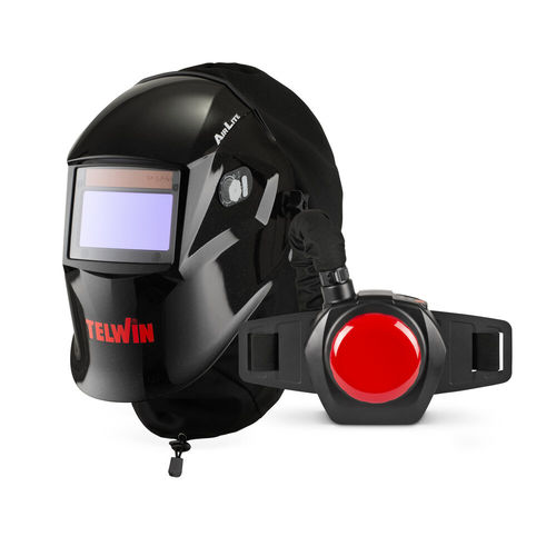 Automatische Schweißmaske - AIRLITE PAPR - TELWIN - mit Atemluftzufuhr / WIG / MMA