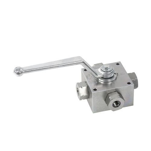 Kugelventil - TBV-4-G04-0001-M - STAUFF - Hebel / hydraulisch / Steuerung