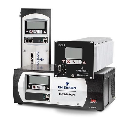 Ultraschall-Schweißgenerator - DCX series - Branson Ultrasonics - für Edelstahl / für Aluminium / mit integriertem Bildschirm