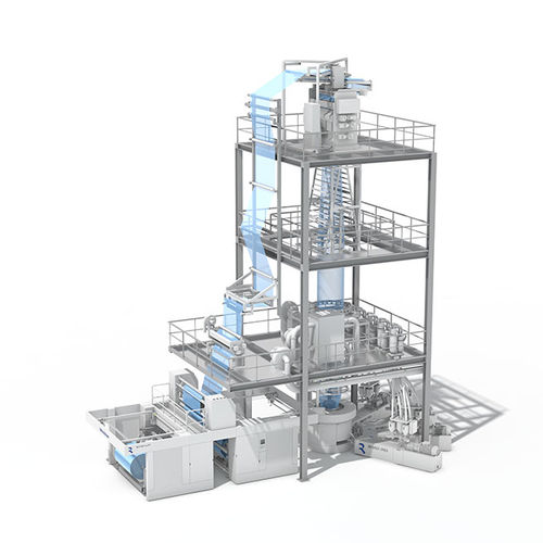 Extrusionsanlage für die Medizintechnik - EVO Fusion - Reifenhäuser Extrusion Technology GmbH & Co. KG - Blasfolien / Granulierung / Kunststoffrecycling