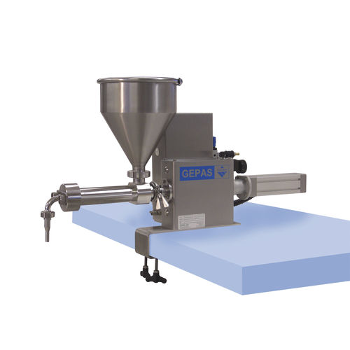 Halbautomatische Füllmaschine - UAP - GEPAS mbH - für Beutel / für Flaschen / für Eimer