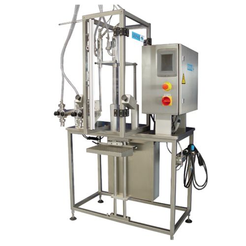 Halbautomatische Füllmaschine - AST1000-Servo	 - GEPAS mbH - für Töpfe / für Flaschen / für Beutel