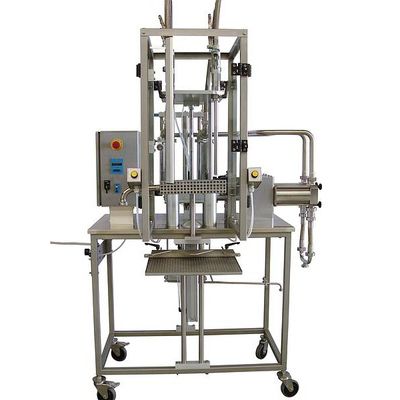 Halbautomatische Füllmaschine - AST1000-ATEX - GEPAS mbH - für Töpfe / für Flaschen / für Kanister