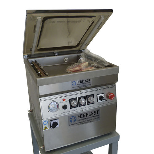 Halbautomatische Verpackungsmaschine - DZ 400 2T - Ferplast - Vakuum / Hauben / Tischgerät