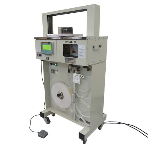 Automatische Banderoliermaschine - WK 0230 - Ferplast - mit Touchscreen / mobil / Tischmodell