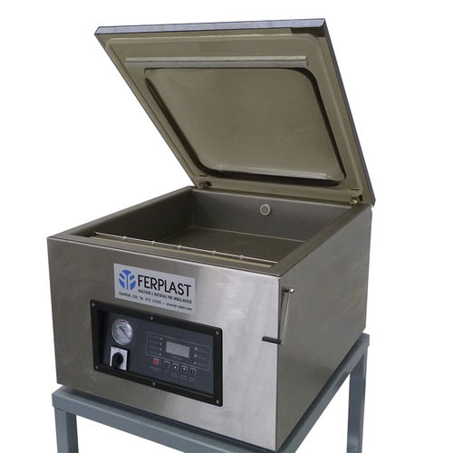 Halbautomatische Verpackungsmaschine - DZ 500 T - Ferplast - Vakuum / Hauben / für die Lebensmittelindustrie