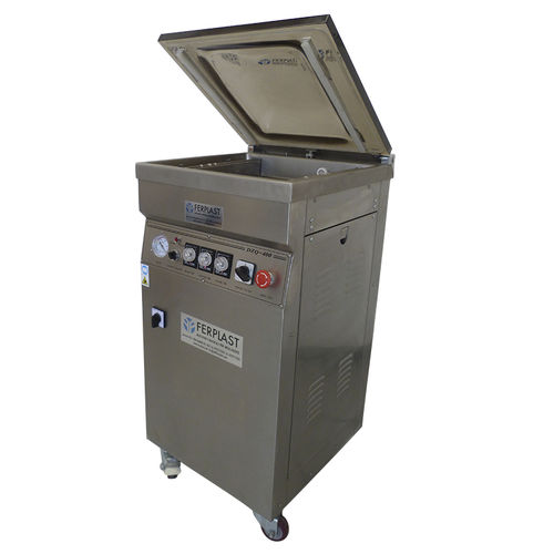 Halbautomatische Verpackungsmaschine - DZ 400 2E - Ferplast - Vakuum / Tabletten / Granulat