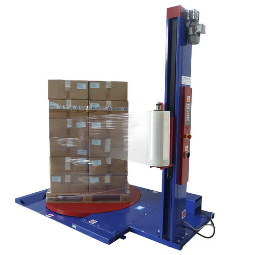 Stretchwickler mit Drehteller - FP ECO A/T - Ferplast - automatisch / mit mechanischer Bremse / für Industrieanwendungen