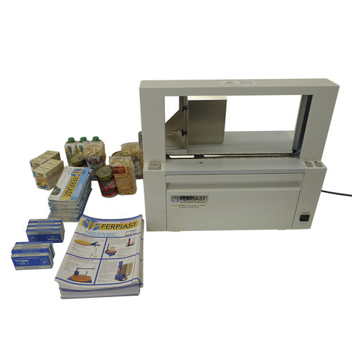 Automatische Banderoliermaschine - ATS 420 PRO - Ferplast - mobil / Tischmodell / für die Druckindustrie