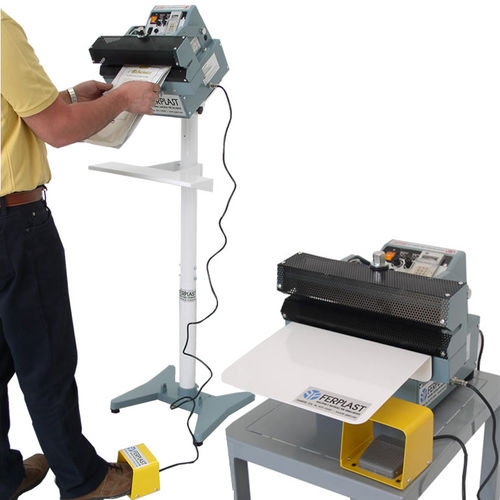 Pedalbetriebenes Heißsiegelgerät - ME-CFA/CFV series - Ferplast - halbautomatisch / für Tüten / für Beutel