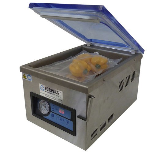 Halbautomatische Verpackungsmaschine - DZ 260 T - Ferplast - Vakuum / Hauben / horizontal