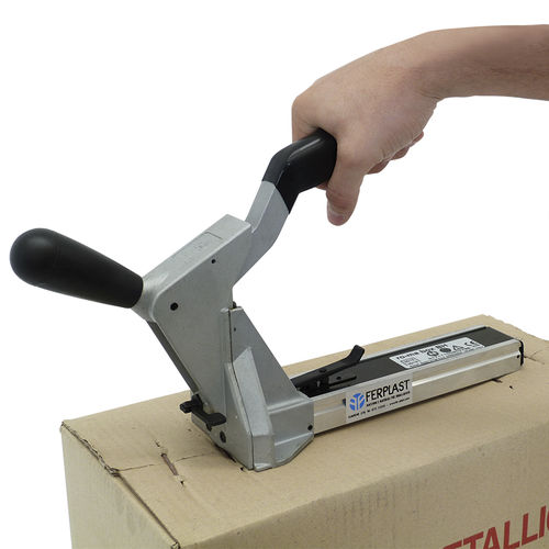 Manueller Hefter - Manual stapler ROMABOX  - Ferplast - für Kartonverpackung / für Kartonverschluss / für großformatigen Karton