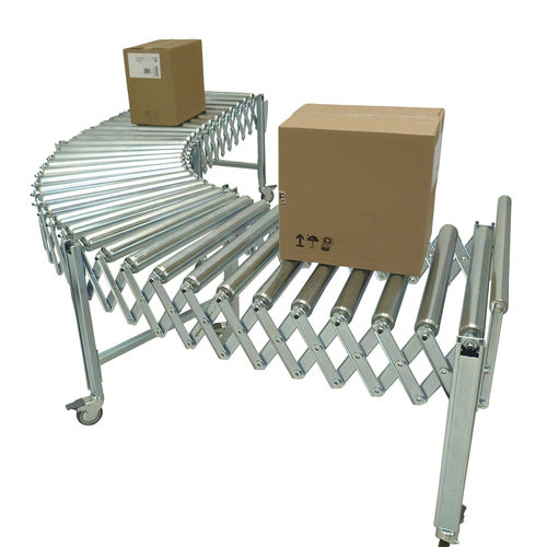 Rollenförderer - GRE - Ferplast - horizontal / mit einstellbarer Neigung / gebogen