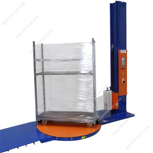 Stretchwickler mit Drehteller - FP 15 ES ROLL - Ferplast - automatisch / für Transport / für Spulen