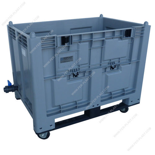 Industrie-Container - CF5 series - Ferplast - Metall / stapelbar