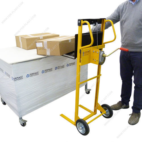 Pneumatisches Hebegerät - MINI-ARG series - Ferplast - Edelstahl / für Winden / mit Griff