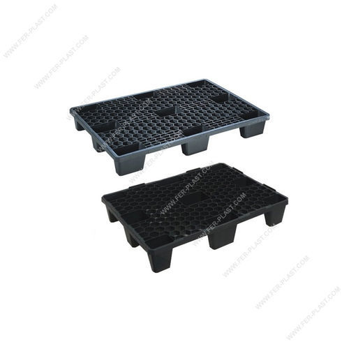 Kunststoff-Halbpalette - My-A 200 - Ferplast - schachtelbar / stapelbar / leicht