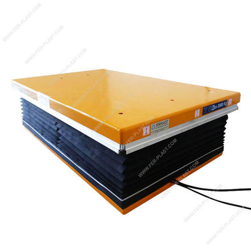 Festinstallierte Scherenarbeitsbühne - HW-C series - Ferplast - hydraulisch / elektrisch