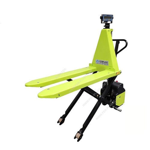 Elektrischer Hubwagen - FHPX540/115EP - Ferplast - 12 V / mit Wiegesystem / für Materialumschlag