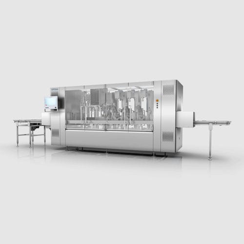 Füll- und Verschließmaschine / für Flaschen - Moduline Smart - OPTIMA packaging group GmbH - für Gläser / für die Kosmetikindustrie / für pharmazeutische Anwendungen