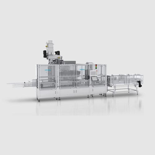 Automatische Füllmaschine - FS - OPTIMA packaging group GmbH - Dosen / für Kartons / für Töpfe