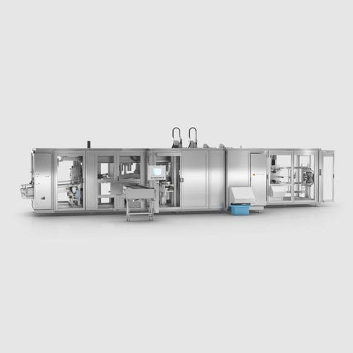 Windel-Verpackungsmaschine - HSOS7 - OPTIMA packaging group GmbH - automatisch / horizontal / für Babywindeln
