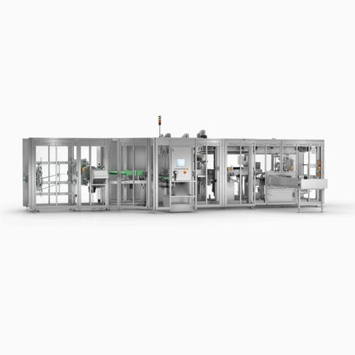 Windel-Verpackungsmaschine - HS6OS6 - OPTIMA packaging group GmbH - automatisch / horizontal / für Babywindeln