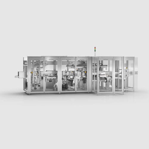 Automatische Verpackungsmaschine - AD3 - OPTIMA packaging group GmbH - für Säcke / Windel