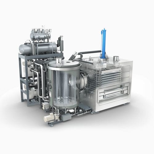 Prozess-Gefriertrockner - LYO-S - OPTIMA packaging group GmbH - für die Pharmaindustrie / mit großem Fassungsvermögen