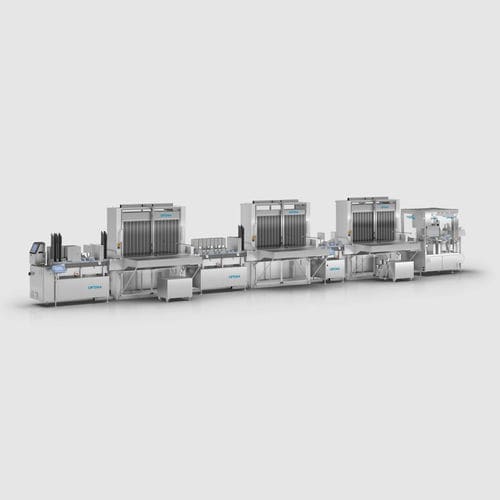 ELISA-Test-Produktionsanlage - ImmuCoat - OPTIMA packaging group GmbH - automatisch / modular