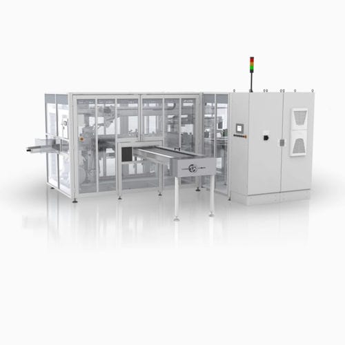 Windel-Verpackungsmaschine - DS1 - OPTIMA packaging group GmbH - automatisch / halbautomatisch / in Linienform