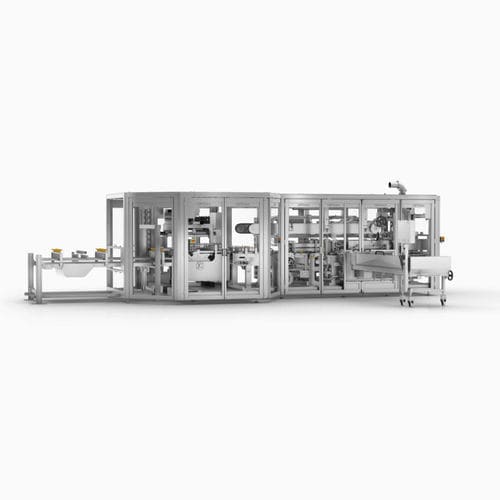 Automatische Verpackungsmaschine - OSR - OPTIMA packaging group GmbH - Folien / für Papier / für Hygieneprodukte