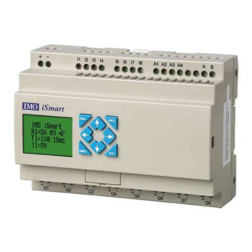 Kompaktes programmierbares Relay - SMT-EA24-R20-V3 - IMO Precision Controls Limited - DIN-Schiene / Eingänge / Ausgänge