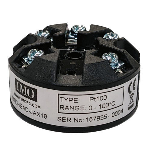Pt100-Temperaturmessumformer - RTDHEAD-JAX19-FC - IMO Precision Controls Limited - digital / programmierbar
