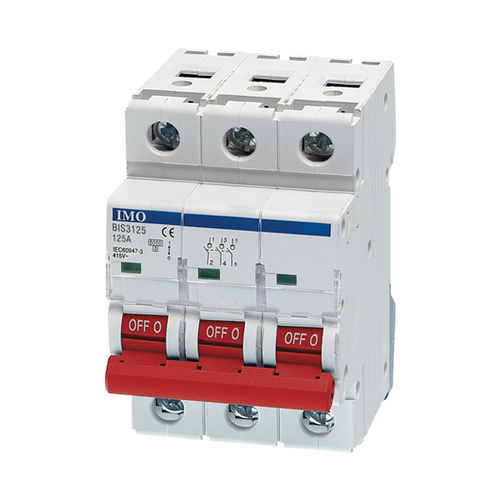 Manueller Trennschalter - BIS3125A - IMO Precision Controls Limited - Niederspannung / 3-polig / AC