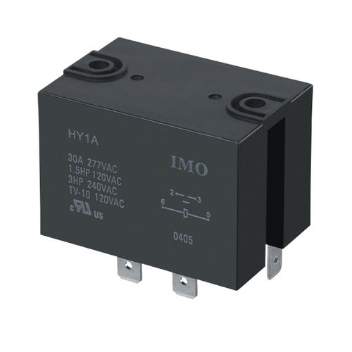 Elektromechanisches Relais / 12 VDC - HY1A112DC - IMO Precision Controls Limited - kompakt / steckbar