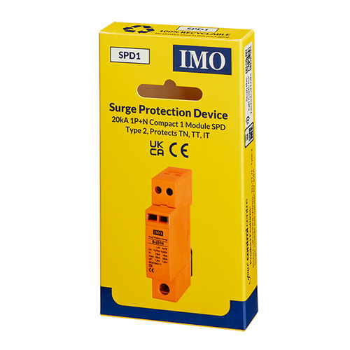 Blitzableiterkasten Typ 2 - SPD1 - IMO Precision Controls Limited - Überspannung / zweipolig