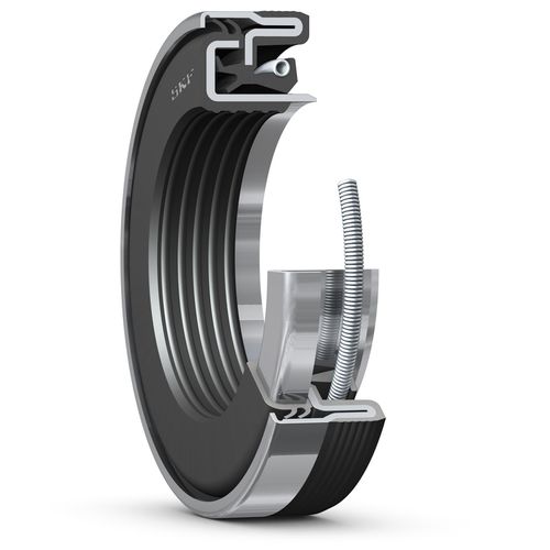 Lippendichtung - MUD11 series - SKF - Edelstahl / Elastomer / kreisförmig