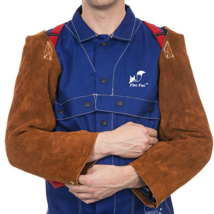 Arbeits-Unterarmschutz - 44-7023 - Weldas Europe B.V. - hitzebeständig / feuerfest / Leder