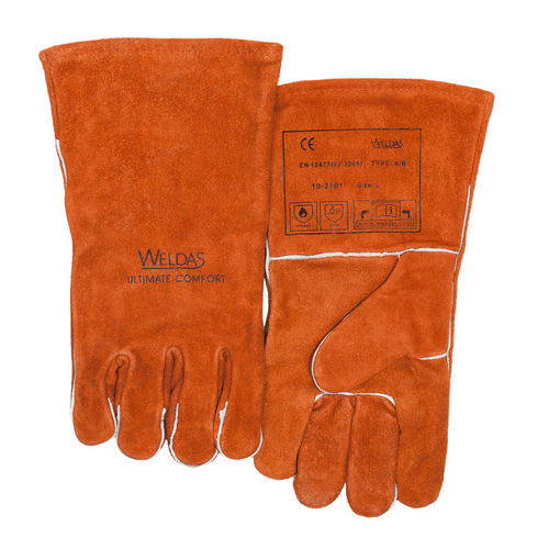 Schweißhandschuh - 10-2101 - Weldas Europe B.V. - Industrie / Wärmeschutz / Leder