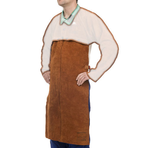 Arbeitsschürze - 44-78 series - Weldas Europe B.V. - hitzebeständig / feuerfest / Leder